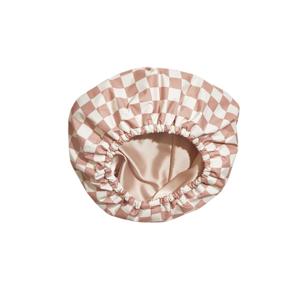 Women's Fashion Nursing Double-layer Shower Cap